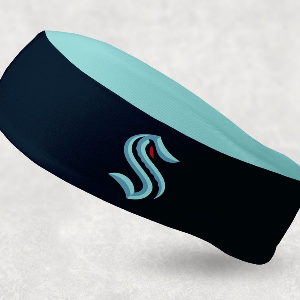 NEW - Reversible Seattle Kraken Headband